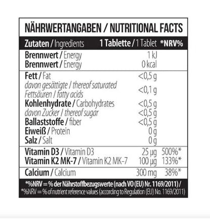 Herz & Gefäße: ESN Omega 3 + BioTech ZMB + MST Calcium – MST - Calcium Citrate D3 + K2Vital 60 Tabletten