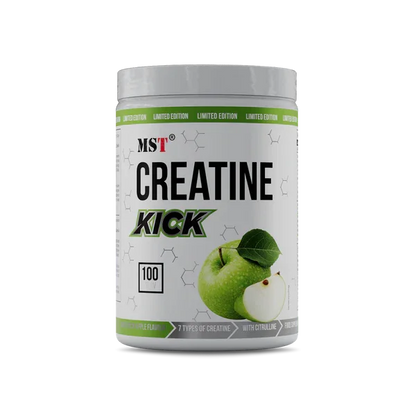 Muskelaufbau-Set: ESN Designer Whey + MST Creatine Kick – MST - Creatine Kick 1000g (Green Apple)