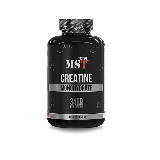 Masseaufbau-Set: BioTech Hyper Mass + MST Creatine Monohydrate – MST - Creatine Monohydrate - 300 Kapseln