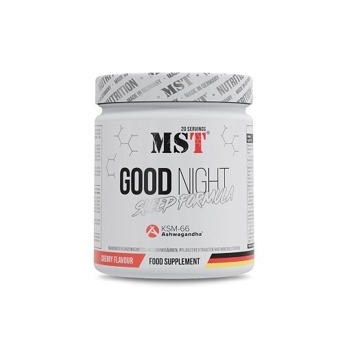 Schlaf & Erholung: BioTech Micella + MST Magnesium + MST Good Night – MST - Good Night Sleep Formula 320g (Cherry)