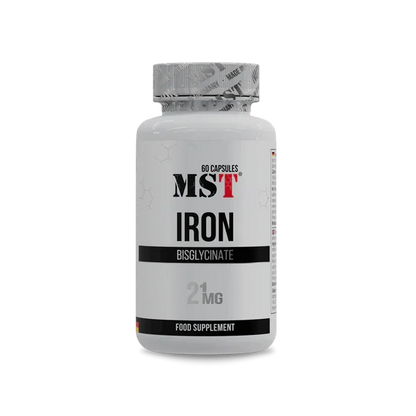 MST Marken-Großset: Citrulline + Arginine HCL + 3 weitere – MST - Iron Bisglycinate 60 Caps