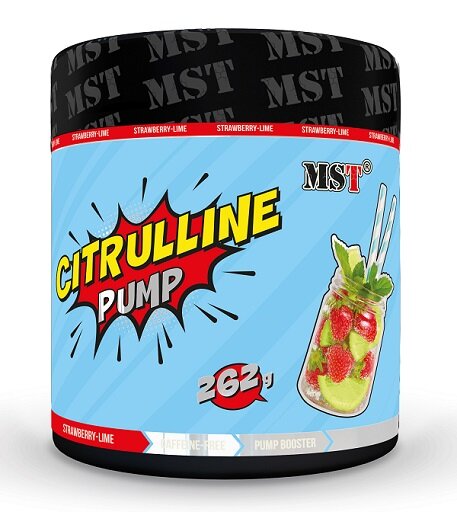 MST Marken-Großset: Citrulline Pump + Best Mass Gainer + 3 weitere – MST - Citrulline Pump 262g (Strawberry Lime)