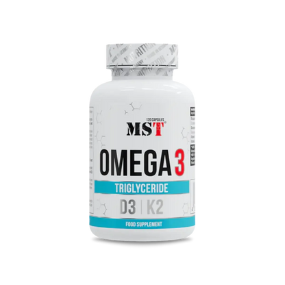Grundversorgung: Olimp Vita-Min + INLEAD Vegan + MST Omega 3 500 – MST - Omega 3 500 mg D3 + K2 120 Softgels