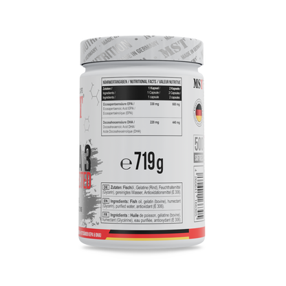 Gesundheits-Basisbox: MST Omega 3 + MST Magnesium + 3 weitere – MST - Omega 3 Selected 500 Kapseln