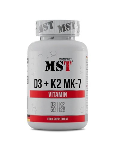 Einsteiger-Set: ESN Designer + BioTech Creatine + MST Vitamin D3 – MST - Vitamin D3 + K2 + MK-7 120 Kapseln