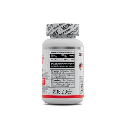 Wettkampfvorbereitung: ESN ISOCLEAR + MST Creatine + 2 weitere – MST - Zinc Chelate Bisglycinate 90 Tabletten