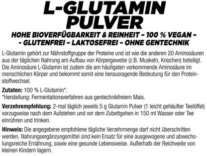 Trainings-Set: Psycho Pharma Edge of Insanity + MySupps Glutamine – MySupps Glutamine 500g