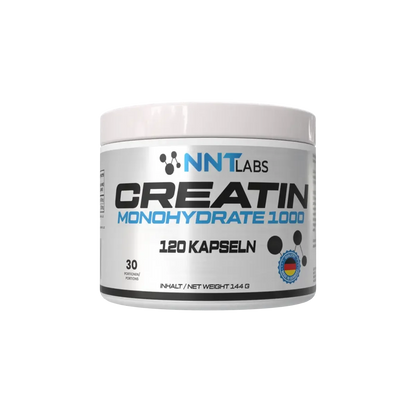 Muskelaufbau-Set: ESN Designer Whey + NNT Creatin 1000 mg – NNT Creatin 1000 mg 120 Kapseln