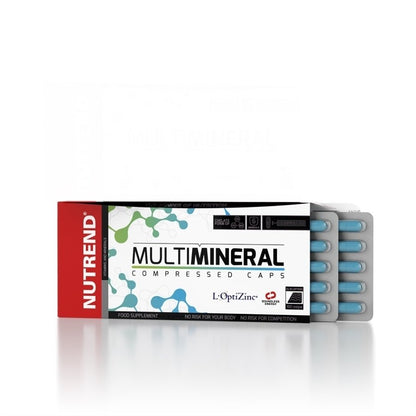 Trainings-Set: Psycho Pharma Edge + Nutrend Multimineral – Nutrend Multimineral Compressed Kapseln - 60 Kapseln