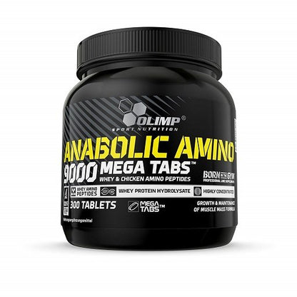 Trainings-Set: Psycho Pharma Edge + Olimp Anabolic Amino 9000 – Olimp Anabolic Amino 9000 Mega Caps - 300 Tabletten
