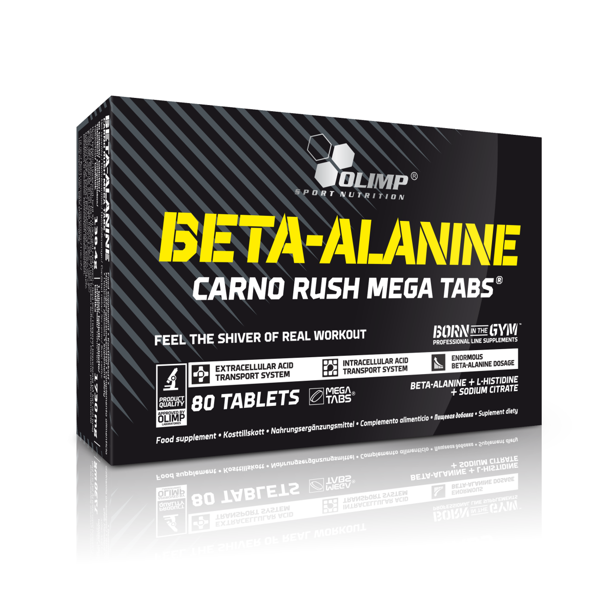 Ausdauer-Set: MST Magnesium + Olimp Vita-Min + Olimp Beta-Alani – Olimp Beta-Alanin Carno Rush - 80 Tabletten