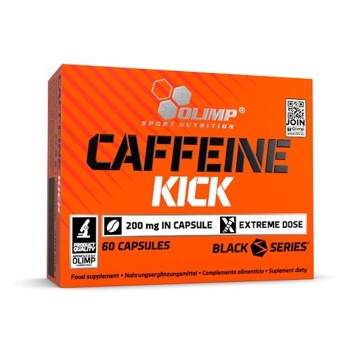 Olimp Marken-Großset: Pump Xplode Shot + Testoxeed + 3 weitere – Olimp Caffeine Kick - 60 Kapsel