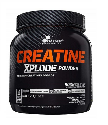 Muskelaufbau-Set: Sinob Honest Whey+ + Olimp Creatine Xplode – Olimp Creatine Xplode - 500g Pulver (Grapefruit)