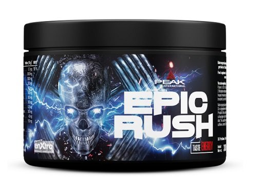 Booster-Probierset: BioTech NitroX + Trec Nutrition + 2 weitere – Peak Epic Rush - 300g (Energy)