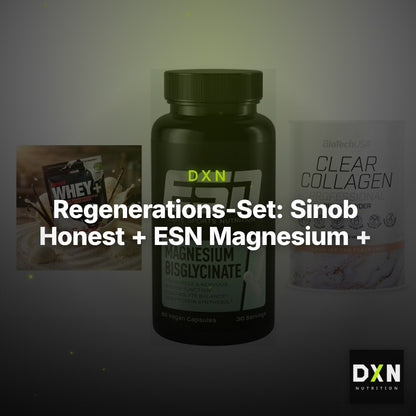 Regenerations-Set: Sinob Honest + ESN Magnesium + BioTech Clear – Clean Showcase Plus