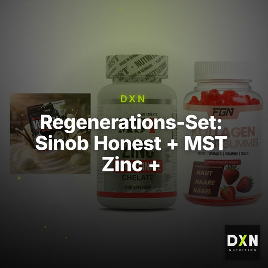 Regenerations-Set: Sinob Honest + MST Zinc + FGN Kollagen 60 – Clean Showcase Plus