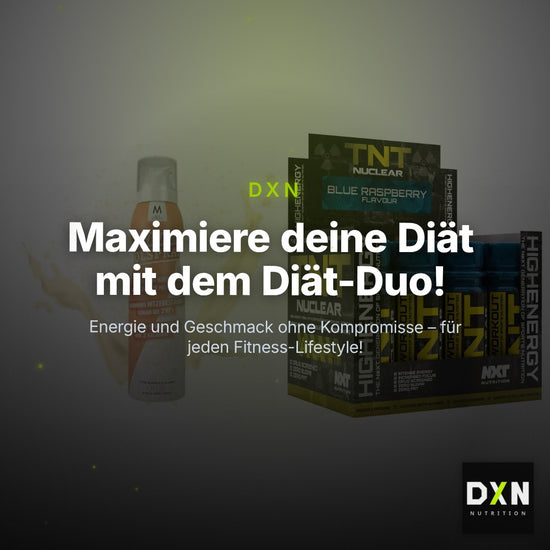 Diät-Duo: More Nutrition 2 Kalorien + NXT Nutrition TNT Nuclear – Clean Showcase Plus