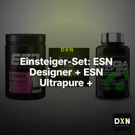 Einsteiger-Set: ESN Designer + ESN Ultrapure + Scitec Mega – Clean Showcase Plus