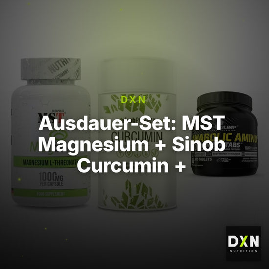 Ausdauer-Set: MST Magnesium + Sinob Curcumin + Olimp Anabolic – Clean Showcase Plus
