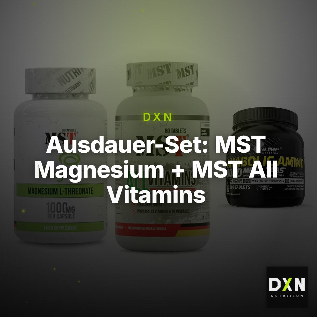 Ausdauer-Set: MST Magnesium + MST All Vitamins + Olimp Anabolic – Clean Showcase Plus
