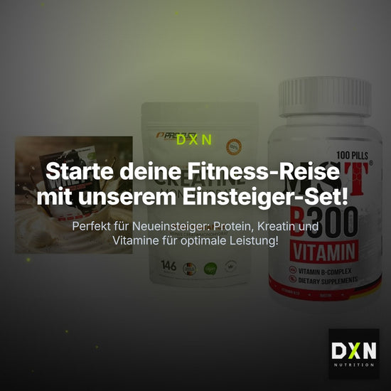 Einsteiger-Set: Sinob Honest + ProFuel Creatine + MST B300 B-Compl – Clean Showcase Plus