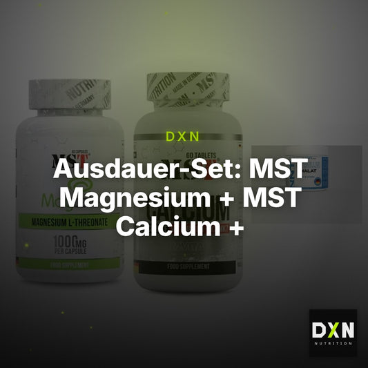 Ausdauer-Set: MST Magnesium + MST Calcium + NNT Citrullin – Clean Showcase Plus