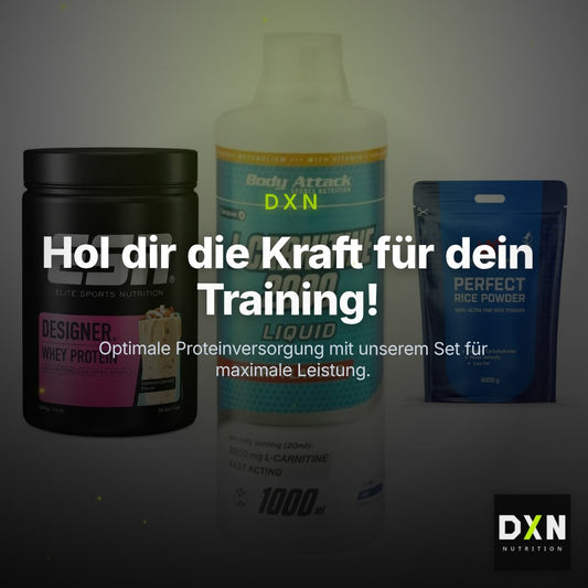 Definitionsphase-Set: ESN Designer + Body Attack + XXL Nutrition – Clean Showcase Plus