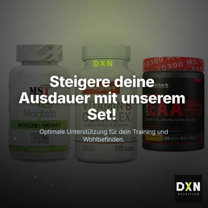 Ausdauer-Set: MST Magnesium + Body Attack Vitamin + 1 weitere – Clean Showcase Plus