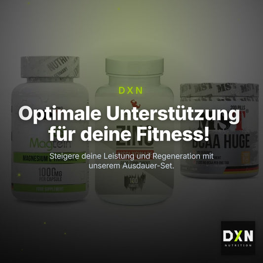 Ausdauer-Set: MST Magnesium + #GYMJUICE ZINC + MST BCAA Huge – Clean Showcase Plus