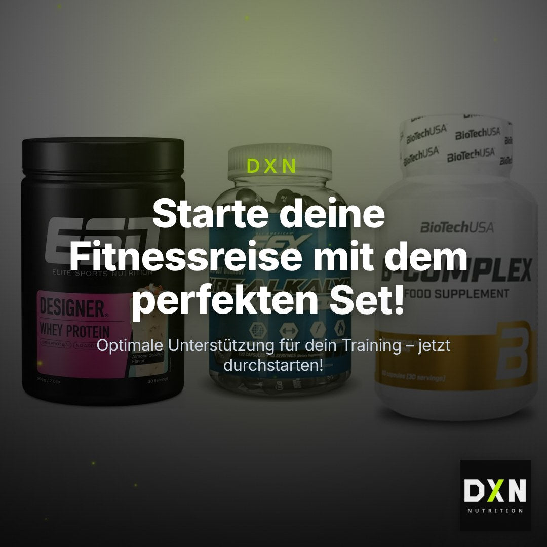 Einsteiger-Set: ESN Designer + EFX Kre-Alkalyn + BioTech B – Clean Showcase Plus