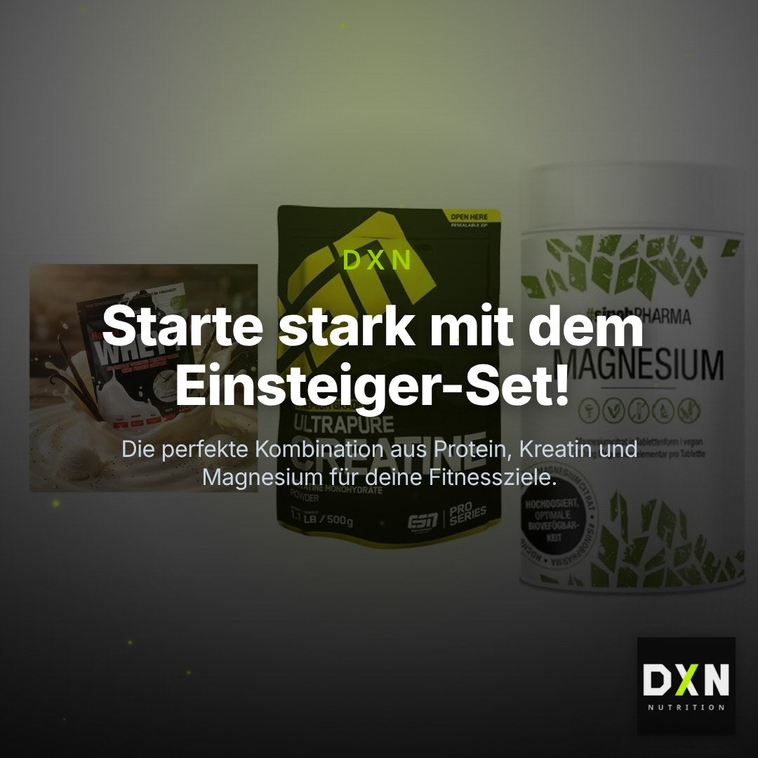 Einsteiger-Set: Sinob Honest + ESN Ultrapure + Sinob Magnesium – Clean Showcase Plus