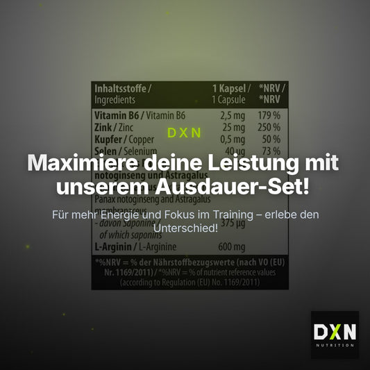 Ausdauer-Set: MST Magnesium + ESN Athlete + MST ArgiZinc – Clean Showcase Plus