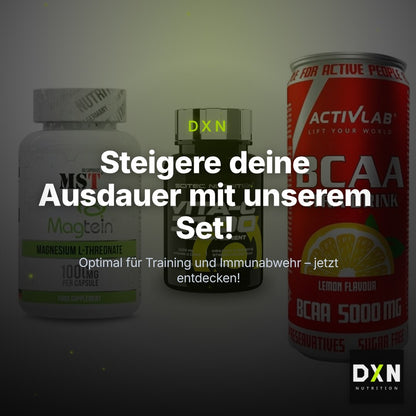 Ausdauer-Set: MST Magnesium + Scitec Vitamin C + Activlab BCAA – Clean Showcase Plus