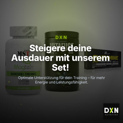 Ausdauer-Set: MST Magnesium + Big Zone Vitafus + Olimp L-Glutamin – Clean Showcase Plus