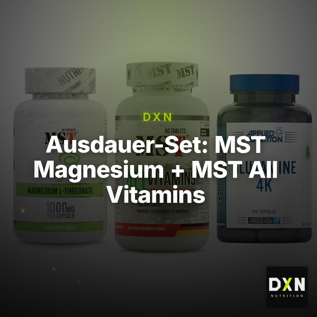 Ausdauer-Set: MST Magnesium + MST All Vitamins + Applied Nutritio – Clean Showcase Plus