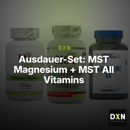 Ausdauer-Set: MST Magnesium + MST All Vitamins + Applied Nutritio – Clean Showcase Plus