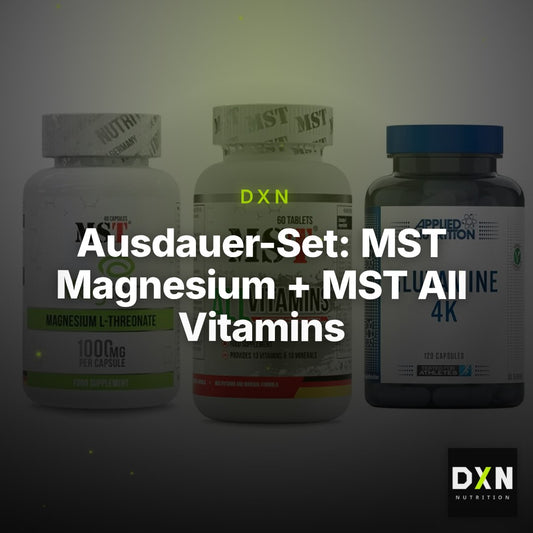 Ausdauer-Set: MST Magnesium + MST All Vitamins + Applied Nutritio – Clean Showcase Plus