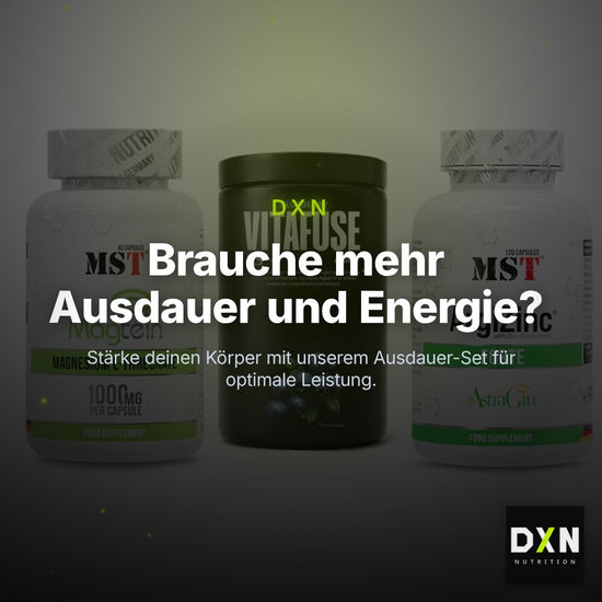 Ausdauer-Set: MST Magnesium + Big Zone Vitafus + MST ArgiZinc – Clean Showcase Plus