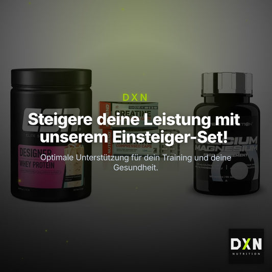 Einsteiger-Set: ESN Designer + Nutrend Creatine + Scitec Calcium – Clean Showcase Plus