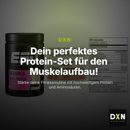 Definitionsphase-Set: ESN Designer + MST Glutamine + GN Shred Cuts – Clean Showcase Plus