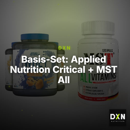 Basis-Set: Applied Nutrition Critical + MST All Vitamins 120 Tabl. – Clean Showcase Plus