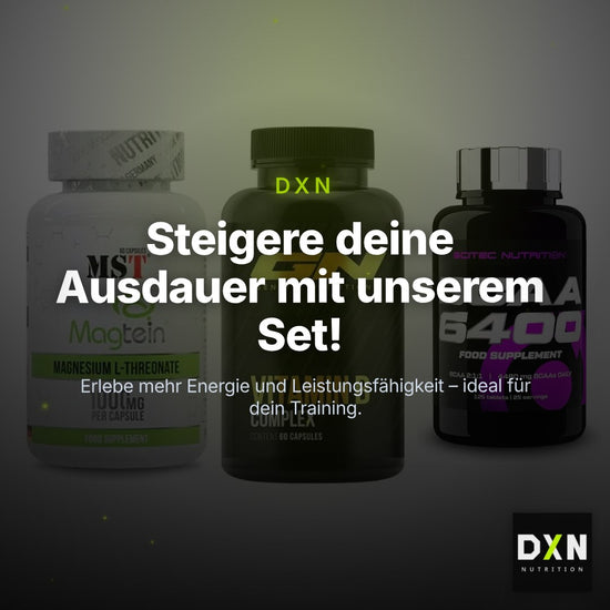 Ausdauer-Set: MST Magnesium + GN Vitamin + Scitec BCAA 6400 – Clean Showcase Plus