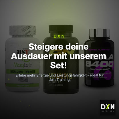 Ausdauer-Set: MST Magnesium + GN Vitamin + Scitec BCAA 6400 – Clean Showcase Plus