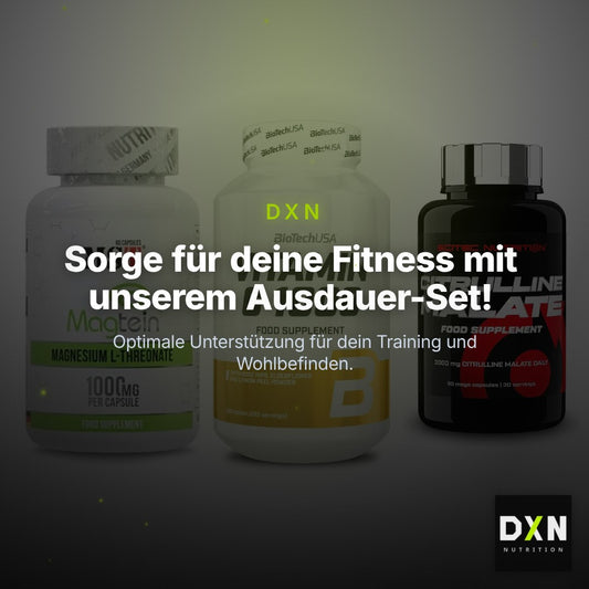 Ausdauer-Set: MST Magnesium + BioTech Vitamin + Scitec Citrullin – Clean Showcase Plus