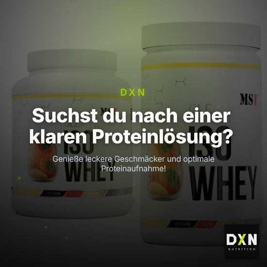 Clear-Whey-Duo: MST Iso Clear + 1 weitere – Clean Showcase Plus