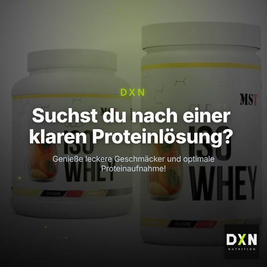 Clear-Whey-Duo: MST Iso Clear + 1 weitere – Clean Showcase Plus