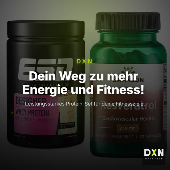 Basis-Set: ESN Designer Whey + Swanson Resveratrol – Clean Showcase Plus