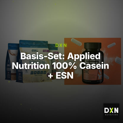 Basis-Set: Applied Nutrition 100% Casein + ESN Zinc – Clean Showcase Plus