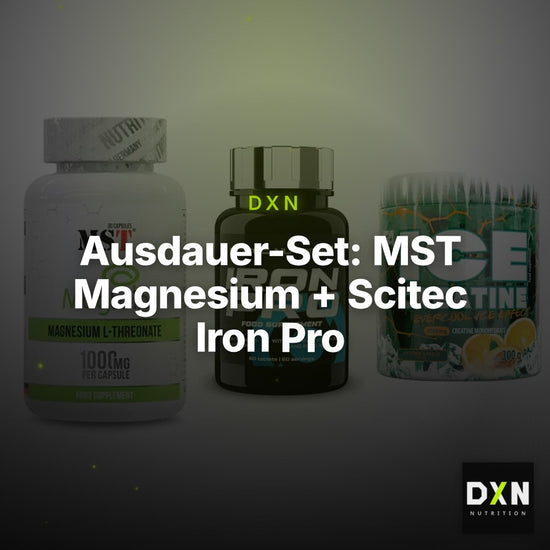 Ausdauer-Set: MST Magnesium + Scitec Iron Pro + FA Nutrition ICE – Clean Showcase Plus