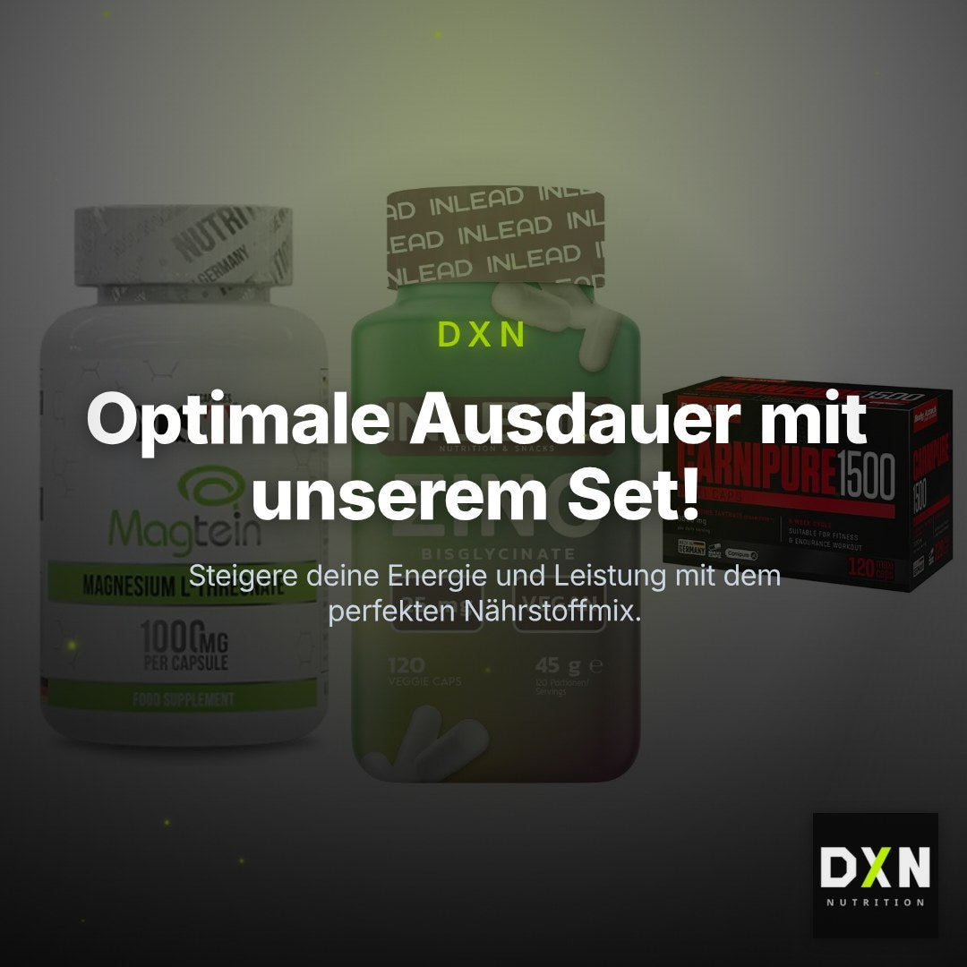 Ausdauer-Set: MST Magnesium + INLEAD Zink + Body Attack – Clean Showcase Plus